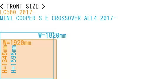 #LC500 2017- + MINI COOPER S E CROSSOVER ALL4 2017-